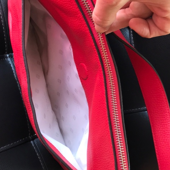 Kate Spade hobo or crossbody red purse. - Picture 7 of 9